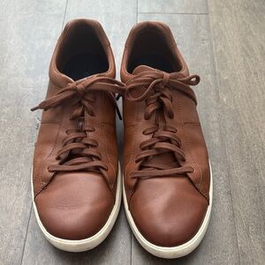 Cole Haan Men's Brown Leather Sneakers
